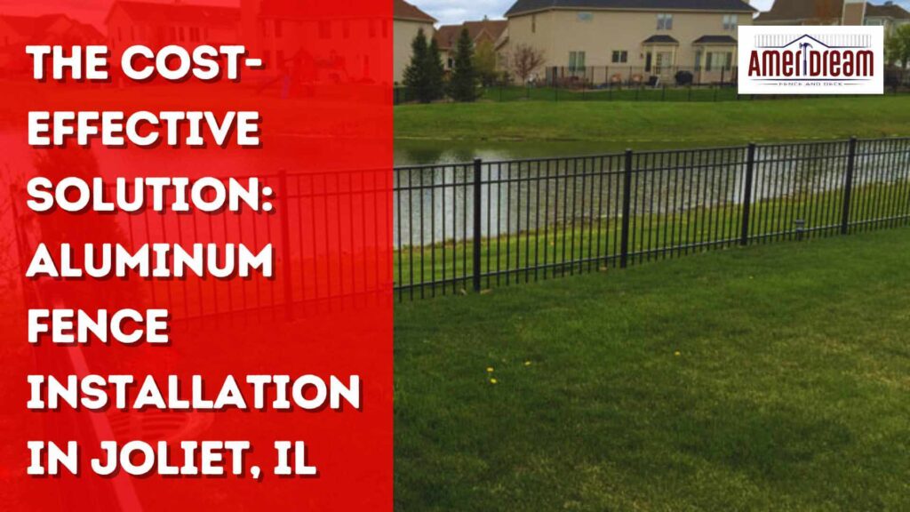 The Cost-Effective Solution: Aluminum Fence Installation in Joliet, IL 7 aluminium Fence